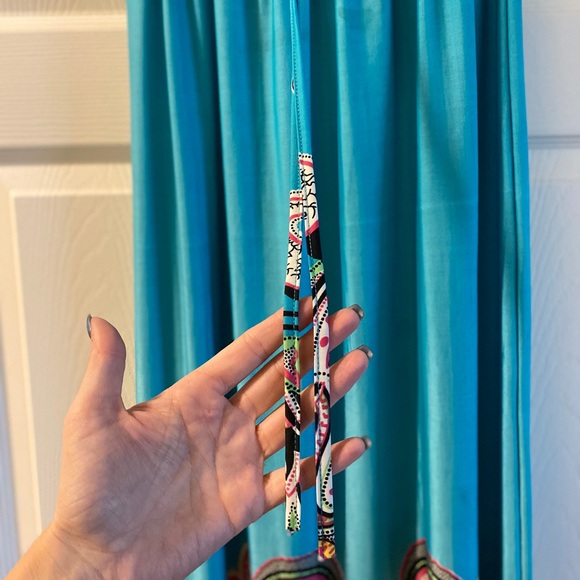 Boho Strapless Maxi Dress - Picture 5 of 6